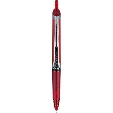 PILOT Precise V5 RT Refillable & Retractable Liquid Ink Rolling Ball Pens, Extra Fine Point (0.5mm) Black/Blue/Red Inks, 3-Pack (26053)