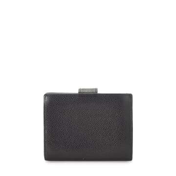 Chanel, Pre-Loved Black Caviar Timeless 'CC' Compact Wallet, Black