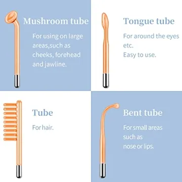 TUMAKOU Portable High Frequency Facial Machine with Tubes