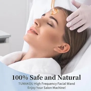 TUMAKOU Portable High Frequency Facial Machine with Tubes