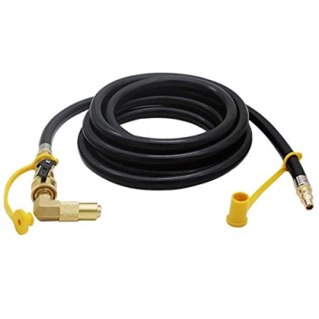 MENSI 12FT Quick-Connect Propane Hose for Blackstone Grills