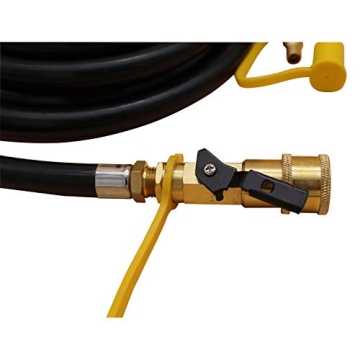MENSI 12FT Quick-Connect Propane Hose for Blackstone Grills