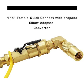 MENSI 12FT Quick-Connect Propane Hose for Blackstone Grills