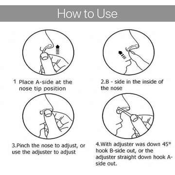 VANANA Nose Lifting Inserts - Comfortable, Easy, Unisex