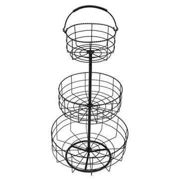 Sorbus 3-Tier Fruit Basket Holder for Kitchen & Events