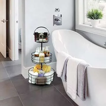 Sorbus 3-Tier Fruit Basket Holder for Kitchen & Events