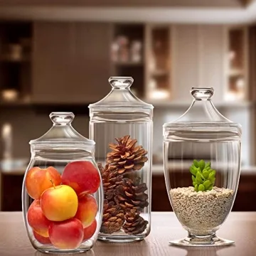 Acrylic Apothecary Jars - Stylish Storage Solution