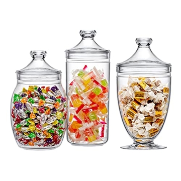 Acrylic Apothecary Jars - Stylish Storage Solution