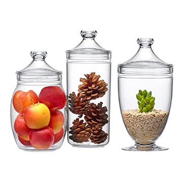 Acrylic Apothecary Jars - Stylish Storage Solution