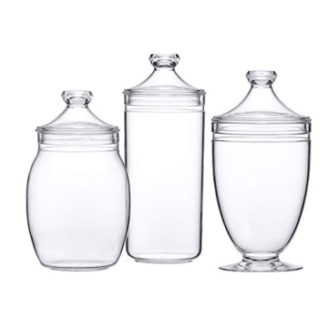 Acrylic Apothecary Jars - Stylish Storage Solution