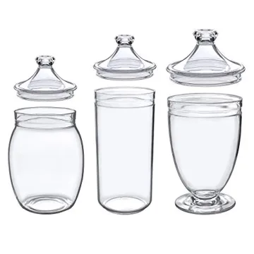 Acrylic Apothecary Jars - Stylish Storage Solution