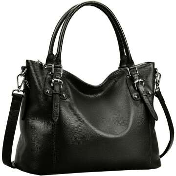 Heshe Women's Leather Handbags & Totes - Top Quality