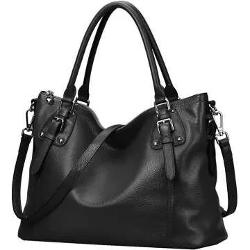 Heshe Women's Leather Handbags & Totes - Top Quality