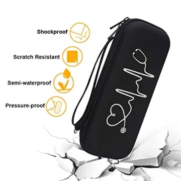 BOVKE Hard Stethoscope Case - Durable and Stylish Protection