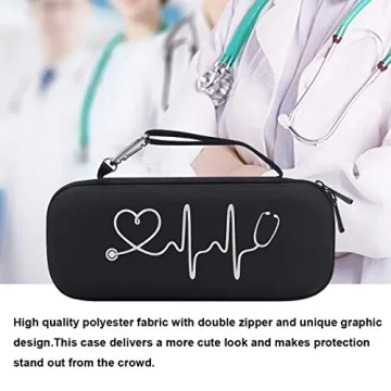 BOVKE Hard Stethoscope Case - Durable and Stylish Protection