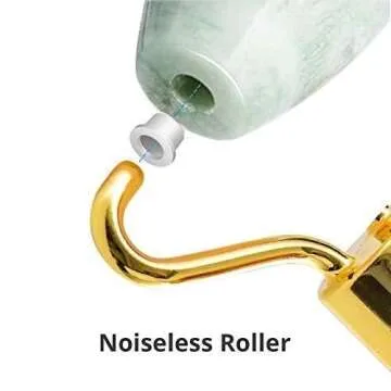 Jade Roller for Face - Facial Massage Tool for Anti Aging Wrinkles and Skin Rejuvenate -100% Natural Jade Stone for Face Eyes (Jade Roller -1pcs)