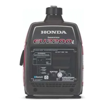 Honda EU2200ITAN 2200-Watt 120-Volt Super Quiet Portable Inverter Generator with CO-Minder