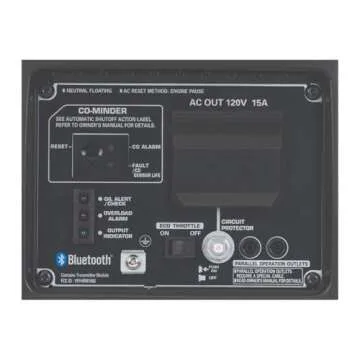 Honda EU2200ITAN 2200-Watt 120-Volt Super Quiet Portable Inverter Generator with CO-Minder