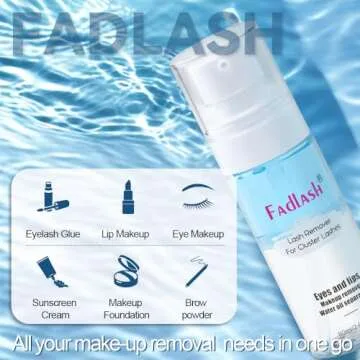 FADLASH DIY Lash Extension Kit Individual Lashes +Lash Glue Remover for Lash Extensions 60ML
