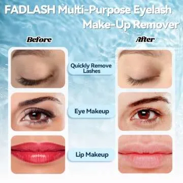 FADLASH DIY Lash Extension Kit Individual Lashes +Lash Glue Remover for Lash Extensions 60ML