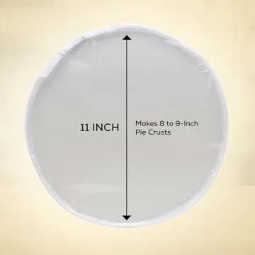 Mrs. Anderson's Baking Easy No-Mess Pie Crust Maker Bag, BPA Free, Rolls 11-Inch Crust For 8 to 9-In...