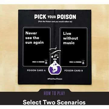 Hilarious Party Game – PICK YOUR POISON