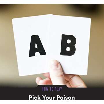 Hilarious Party Game – PICK YOUR POISON