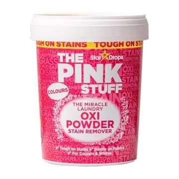 Stardrops The Pink Stuff Miracle Laundry Oxi Powder Stain Remover for Colours - 1kg