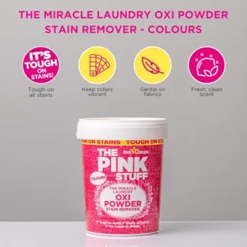 Miracle Laundry Oxi Powder Stain Remover for Colours