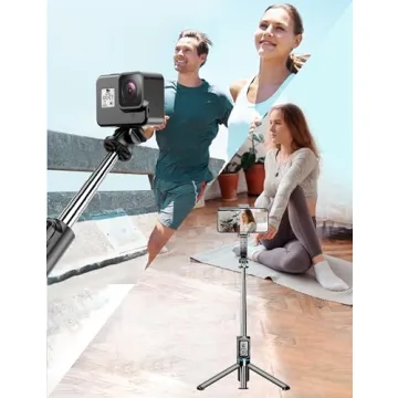 Extendable Selfie Stick Tripod for iPhone and Android