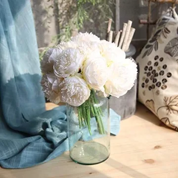U'Artlines Artificial Peony Bouquets - Chic Home Decor