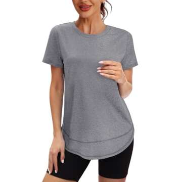 Stylish Workout Tops for Women in Spring Summer Activewear