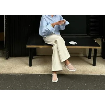 Wnshonzy Women’s Stylish Slingback Mesh Flats Slip On