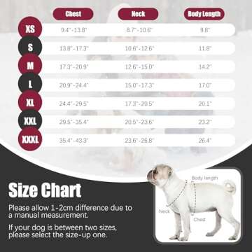 Spotted Play Warm Dog Coat, Reversible Waterproof Winter Dog Jacket Coat - British Style Plaid Dog C...