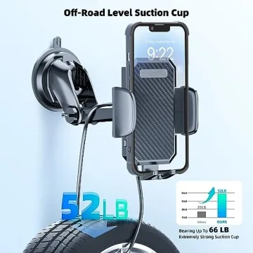 FBB 360-Degree Car Phone Mount | 3in1 Suction Holder