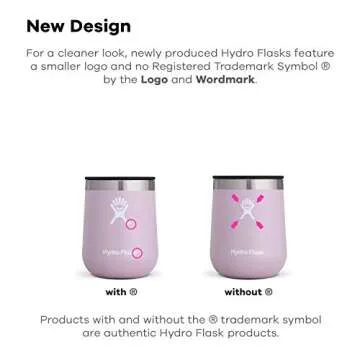 Hydro Flask 10 oz Wine Tumbler - Stainless Steel & Vacuum Insulated - Press-In Lid - Olive