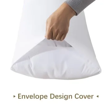 WhatsBedding Memory Foam Body Pillow - Soft, Supportive and Comfortable