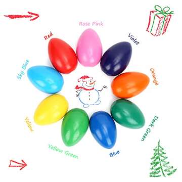 Crayons for Toddlers, Washable Wax Crayons for Kids Ages 2-4 Years old, Safe and Non Toxic, Jumbo an...