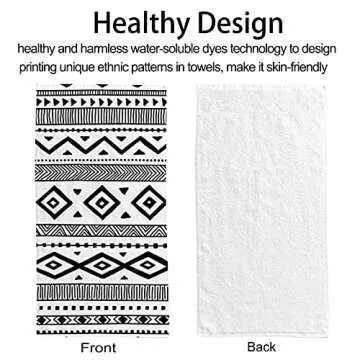 Vantaso Ethnic Boho Bath Towels Set for Every Occasion