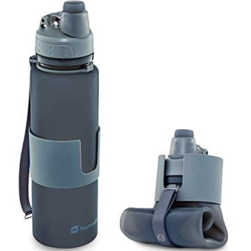Nomader Collapsible Leak Proof BPA Free Water Bottle