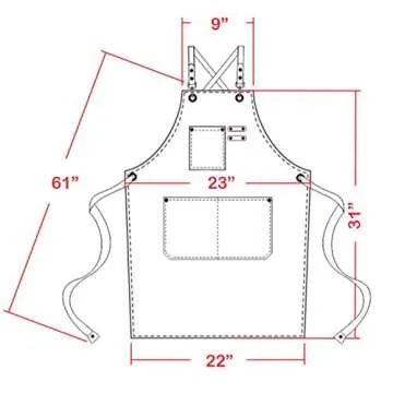 Carrotez Chef Apron - Adjustable, Durable & Stylish