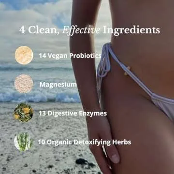 GLO Inner Wellness Gut Glo 4-in-1 Capsules for Bloating Relief