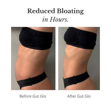GLO Inner Wellness Gut Glo 4-in-1 Capsules for Bloating Relief