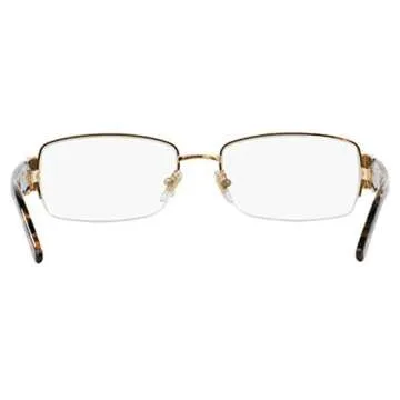 Versace VE1175B Gold Eyeglass Frames with 53mm Lenses
