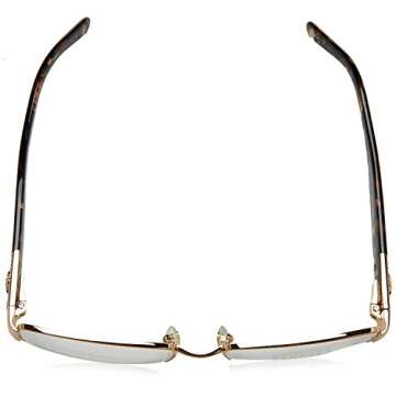 Versace VE 1175B Eyeglasses w/Gold Frame and Non- 53 mm Diameter Lenses,