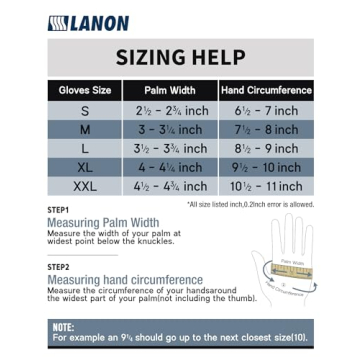 LANON Disposable Nitrile Cooking Gloves for Food Safety