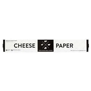 Formaticum Collection - Cheese Storage Bags (15), Food Storage Bags (10) and Cheese Storage Paper with Adhesive Labels (15)