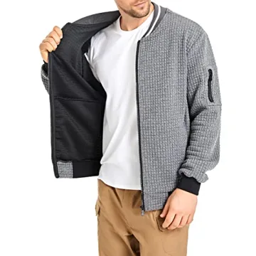 SAVKOOV Mens Lightweight Stylish Casual Jacket for All Occasions