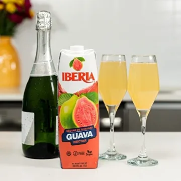 Iberia Guava Nectar 33.8 Ounce Pack of 3 Tropical Drink
