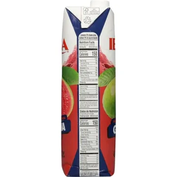 Iberia Guava Nectar 33.8 Ounce Pack of 3 Tropical Drink